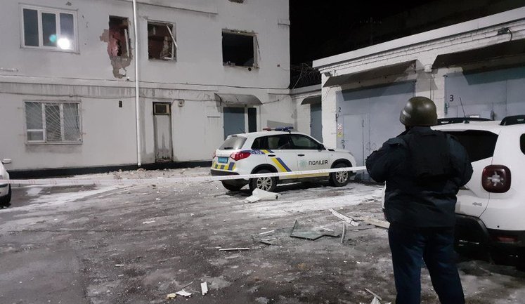 Explosion occurred in police building in Dnipro: there is damage, but no casualties. PHOTO (updated)