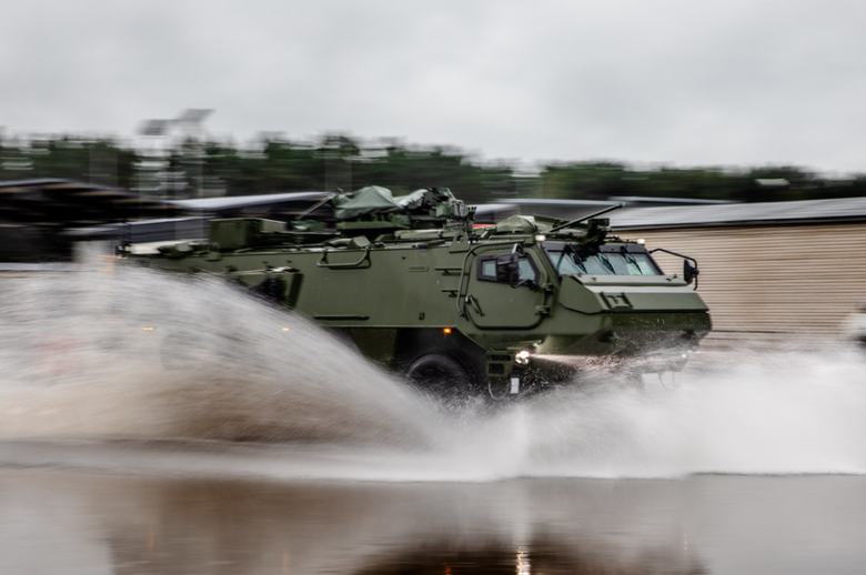 Latvia has transferred a new batch of Patria armoured personnel carriers to Ukraine
