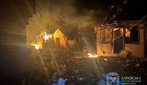 Атака на місто Валки Харківської області