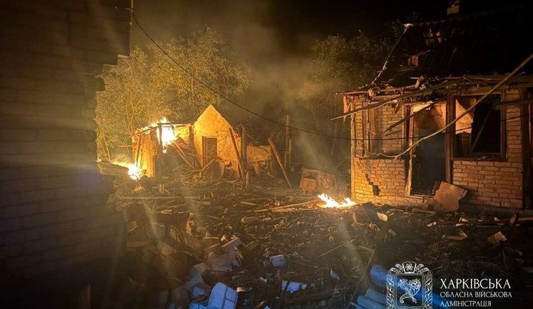 Російські безпілотники атакували місто Валки на Харківщині, загинула 50-річна жінка, - ОВА