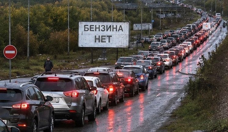 Пока в Москве работают 85% АЗС, в регионах закрываются заправки, а люди умирают в очередях, - ЦПД