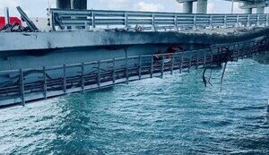 Понад 1000 вантажівок стоїть у заторі перед Керченською переправою на Кубані