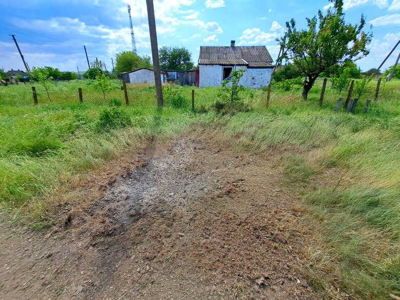 Последствия вражеских обстрелов Херсонщины 09