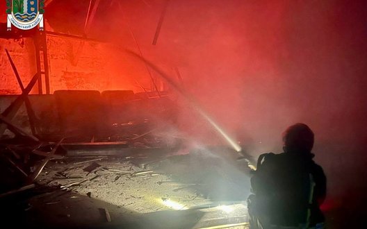 Ізмаїл знову під атакою РФ: ворог ударив по порту. ФОТО
