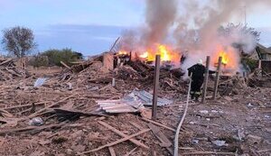 Удар авіабомбами по Золочеву: зруйновано будинок військового, який зазнав тяжких поранень на Курщині. ФОТО