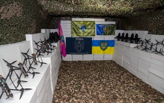 Бійці 12 армійського корпусу отримали 3000 безпілотників від громади Києва, - Кличко. ФОТОрепортаж