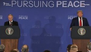 Путін після переговорів з Трампом заявив, що для завершення війни в Україні хоче усунення "першопричин конфлікту"