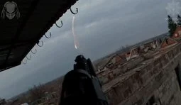 Боец МВГ "Хижак" сбил российский дрон "Молния" с термитной смесью