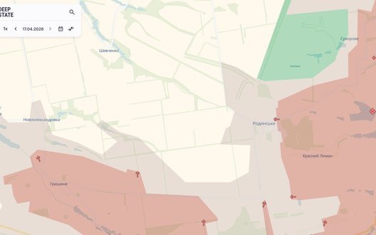 Окупанти просунулися в Родинському та Красному Лимані, - DeepState. МАПИ
