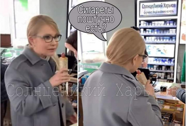 Зубожіння мирового масштаба. Хот-дог Юлии Тимошенко в ФОТОжабах 07