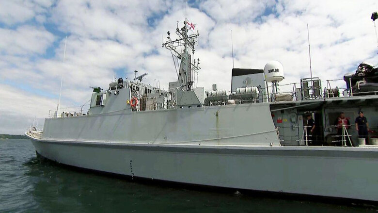 Украинские военные моряки в Великобритании осваивают тральщики типа Sandown 03