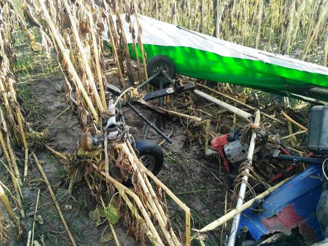 У Житомирській області розбився дельтаплан, загинув пілот, - ДСНС 03