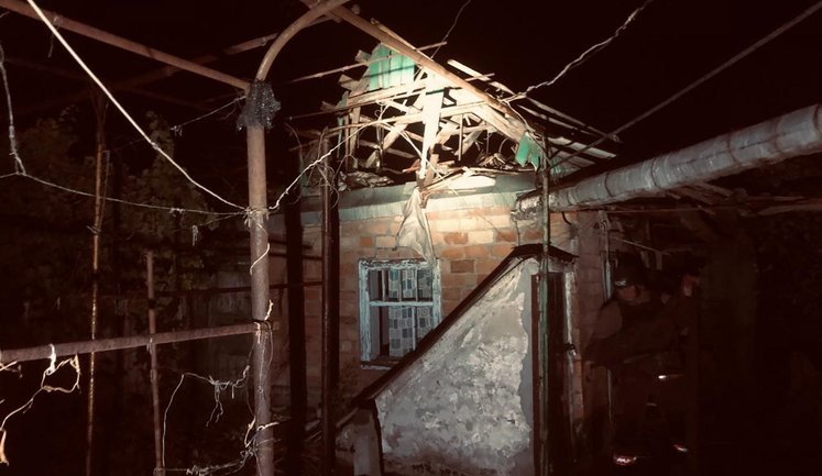 Russians wounded resident of Marhanets and attacked Nikopol district with "Grad" rockets, artillery and drones. PHOTO