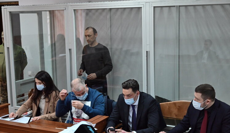Апеляційний суд знову не зміг розглянути зміну запобіжного заходу полковнику Червінському: цього разу через повідомлення про замінування. ВIДЕО