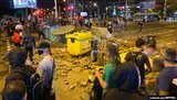 Второй день протестов в Беларуси: коктейли "Молотова", светошумовые гранаты, стрельба и баррикады. ВИДЕО+ФОТОрепортаж