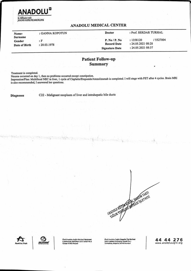 Волонтер Копотун просит помощи в лечении рака 06