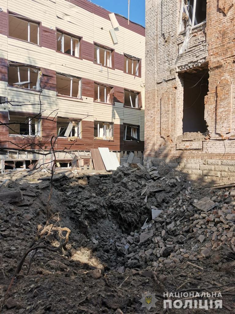 Russian occupiers shelled 16 settlements. Two more educational institutions were destroyed - National Police 02 Russian occupiers shelled 16 settlements. Two more educational institutions were destroyed - National Police 02