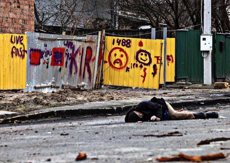 Вулиці всіяні тілами, - у Бучі в братській могилі поховали 280 людей, - мер Федорук 01