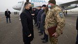 Зеленский прибыл с рабочей поездкой в Запорожскую область, где примет участие в открытии отремонтированных инфраструктурных объектов