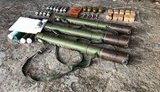 Три РПГ-22, патроны, тротиловые шашки: в Чермалыке обнаружен тайник с боеприпасами. ФОТОрепортаж