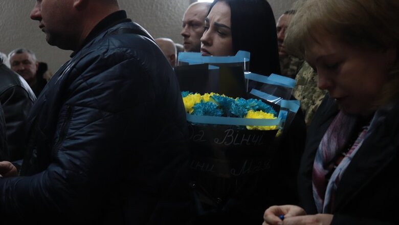 З легендарним комбатом Дмитром Коцюбайлом (Да Вінчі) попрощалися на Івано-Франківщині 05