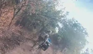 Fighters from "Liut" brigade carried civilian to safety after evacuation UGV was blown up by Russian landmine. VIDEO