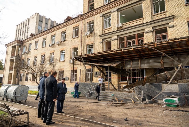 Повреждены учреждения здравоохранения в Киеве 14 ноября