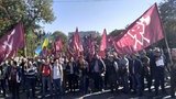Партия "Демократична сокира" распустила организацию в Броварах после того, как один из кандидатов принял участие в организации опроса Зеленского