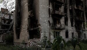 Зруйнований росіянами Часів Яр