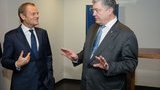 Порошенко в листі Туску закликав дати відсіч спробам РФ використати пандемію COVID-19 для зняття санкцій