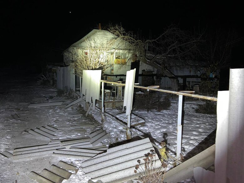 Consequences of the shelling of Kupiansk on 19 February
