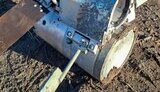 Part of a Russian cluster bomb found in a forest belt in Kyiv region