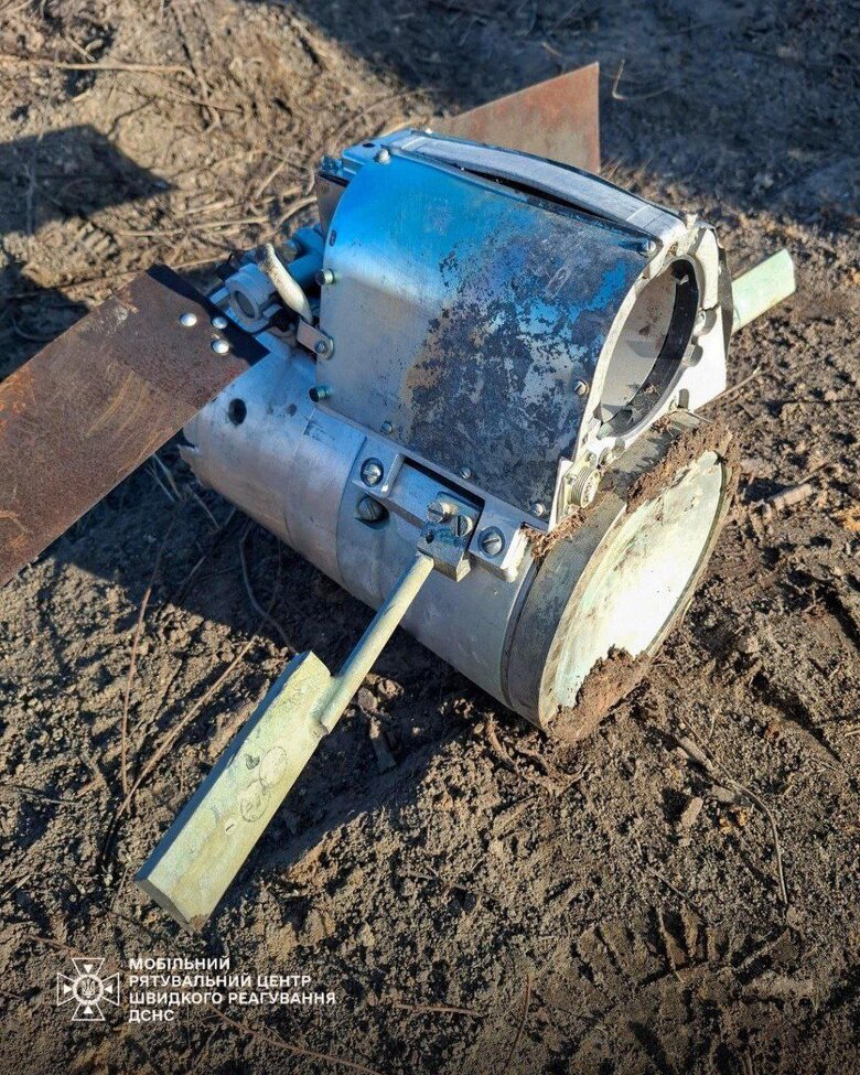 Бойовий елемент касетної бомби виявили у Київській області