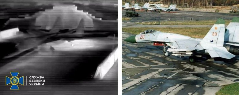 знищення російських літаків