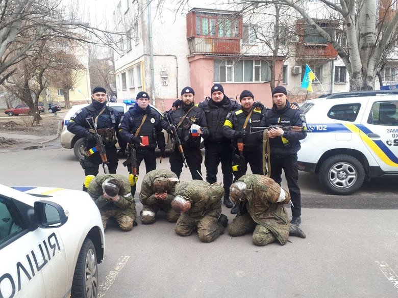 Бійці батальйону УПО Миколаївщини допомогли ЗСУ в обороні обласного центру та взяли у полон чотирьох окупантів 01
