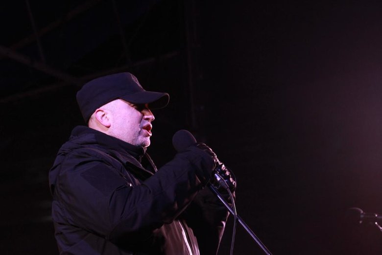 Кроти сліпі - народ ні, Україна зради не терпить, - фоторепортаж з акції на Майдані Незалежності 20