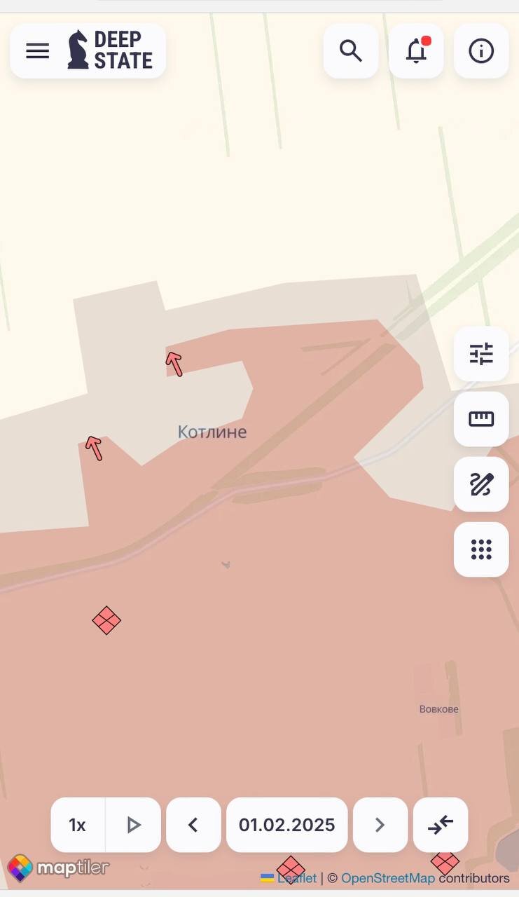 просування ворога за добу