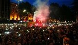 Мітинг із вимогою відставки уряду, реформи судової та правоохоронної систем відбувається в Тбілісі, - журналіст Аваліані. ФОТО