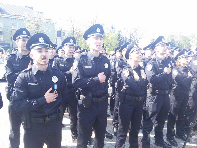 полиция присяга ривне патрульная патрульные