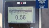 Водитель маршрутки в состоянии алкогольного опьянения попал в ДТП в Киеве, - патрульная полиция. ФОТОрепортаж