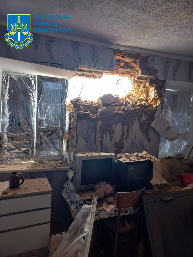 Наслідки ворожих обстрілів Херсонщини 01