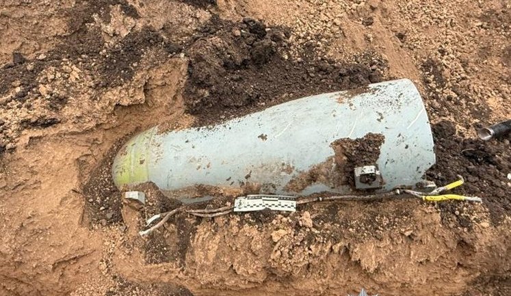 Взрывотехники обезвредили 400-килограммовую боевую часть ракеты Х-101 в Кировоградской области. ФОТОрепортаж