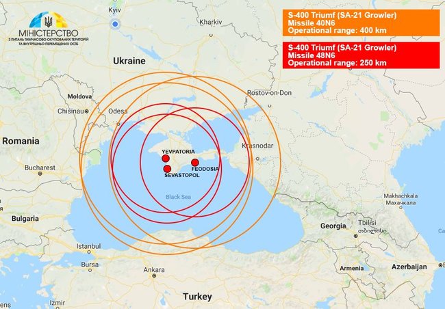 Россия продолжает милитаризацию оккупированного Крыма, – МинВОТ 01