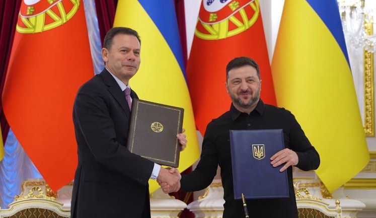 Україна і Португалія співпрацюватимуть у виробництві морських дронів, - Зеленський. ВIДЕО