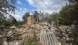 Russian strike on Zakitne in Donetsk region
