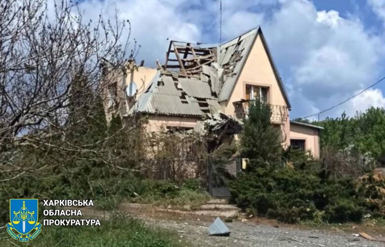 Последствия обстрела Куп'янська-Вузлувого