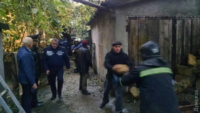 одесса обвал дом