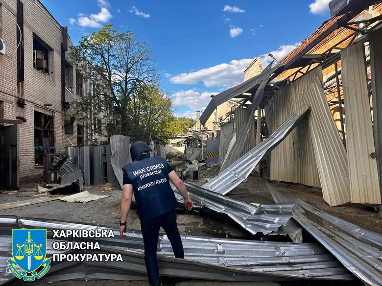 У прокуратурі показали наслідки обстрілу росіянами Харкова