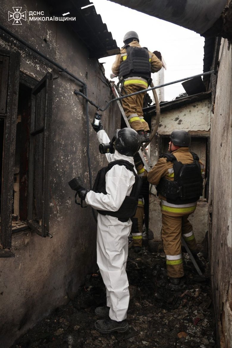 Shahed attack on Mykolaiv