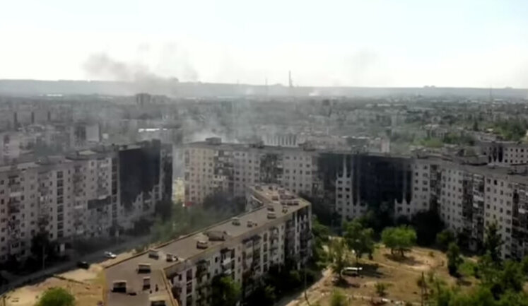 Ruscists want to demolish 50 apartment blocks in Siverskodonetsk